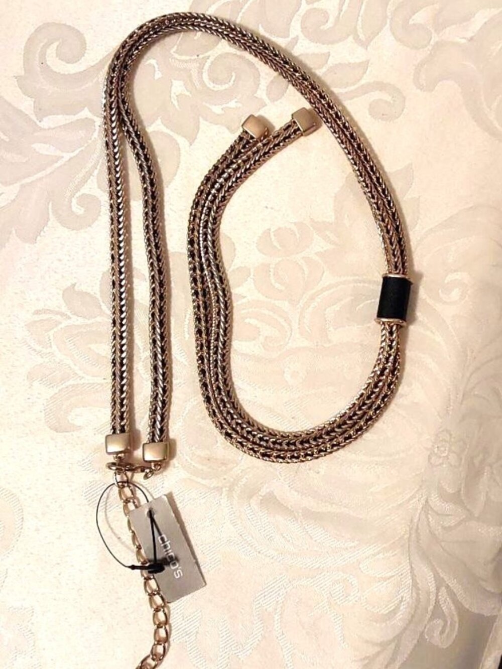 Chico's Bronson Tassel Necklace NWT